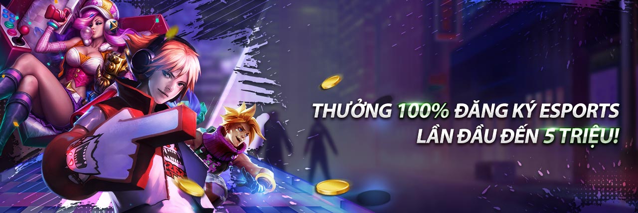 Đội game eSports đang thi đấu trên máy tính, biểu thị cá cược eSports tại 9win.